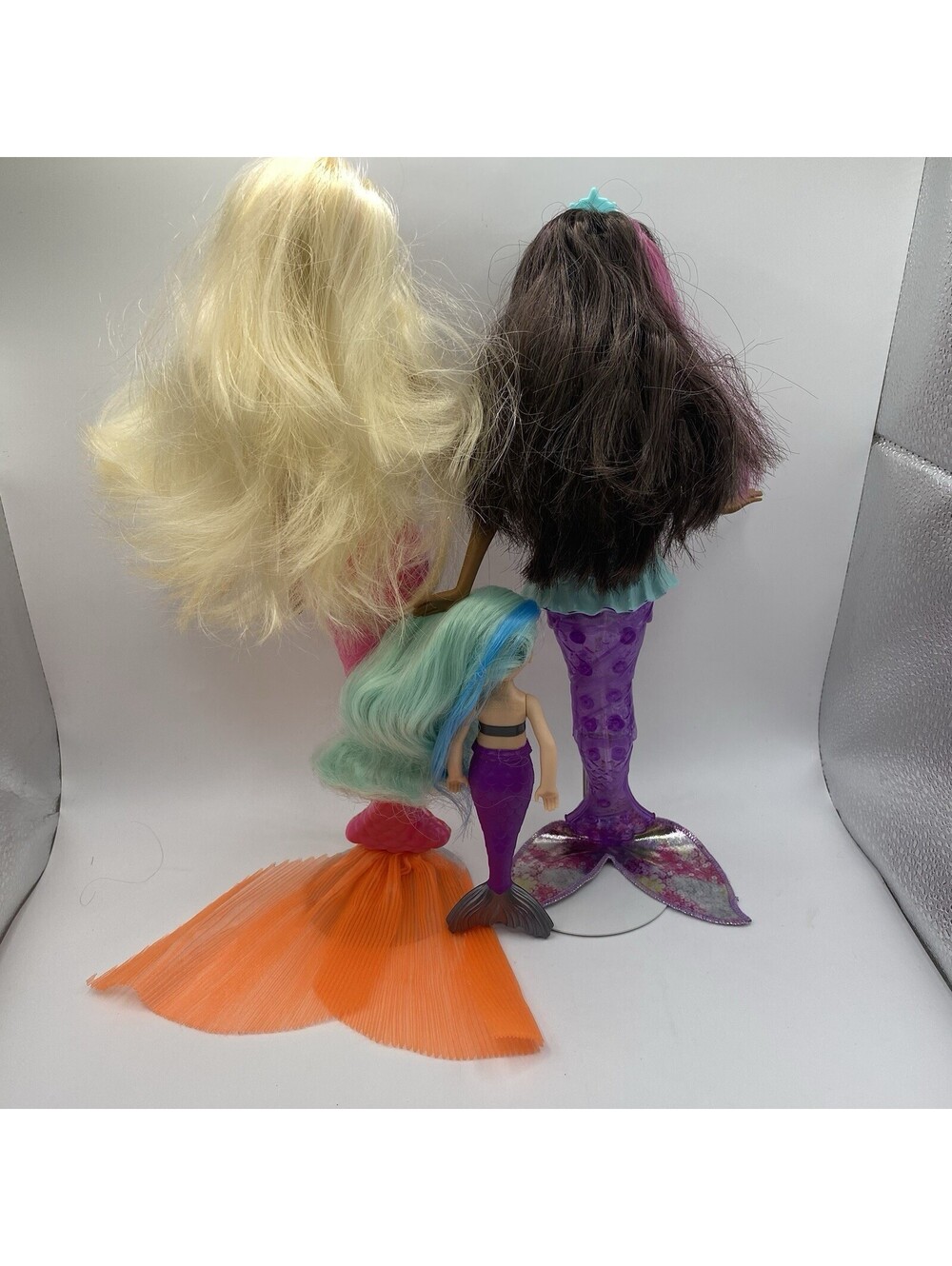 Barbie Dreamtopia Mermaid Lot Of 3- Color Reveal,Mermaid Lights, Chelsea, B7 - Picture 7 of 9